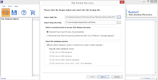 ways to open and view ms sql bak files