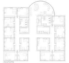 student accommodation floor plan dwg