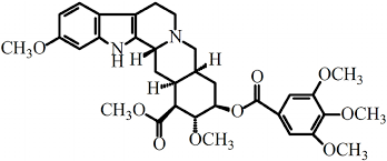 chemical structure of reserpine