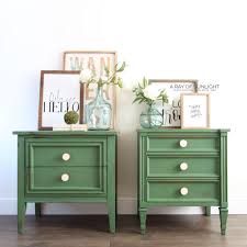 How to make the most of mismatched nightstands proportions. Sold Emerald Green Mismatched Nightstands A Ray Of Sunlight Shop