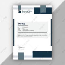 simple memo template design template