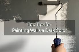 Painting Walls A Dark Color