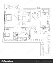 standard living room furniture symbols