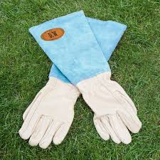 Personalised Gardening Gloves Monogram