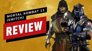 Critic reviews for mortal kombat. Mortal Kombat 11 Nintendo Switch Review Youtube