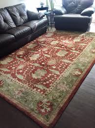 pottery barn franklin persian style rug