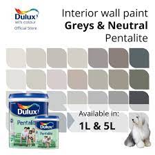 dulux interior wall paint shades of