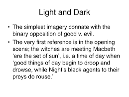 ppt imagery in macbeth powerpoint