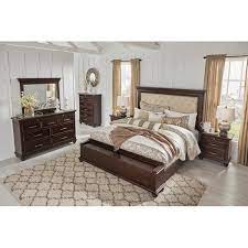 At the end of a long day, your master bedroom should be your sanctuary. Mb211 Dark Walnut Queen Master Bedroom Set