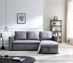 l shaped sectional sofa with pull out