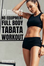 10 minute fat burning tabata workout