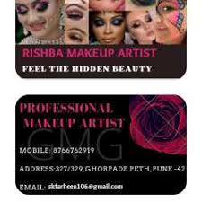 rishba makeup artist in guruwar peth