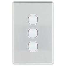 3 Gang Switch Cover Plate Deta Electrical