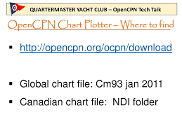 Opencpn Chart Plotter Project Data Ppt Download