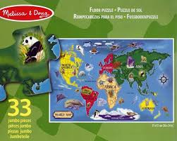 departments world map floor puzzle 33pc