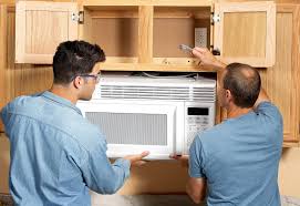 Then, drill a hole on the roof top. How To Install An Over The Range Microwave To Maximize Kitchen Space Better Homes Gardens