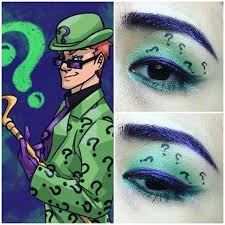dc comics inspired eye makeup ridder