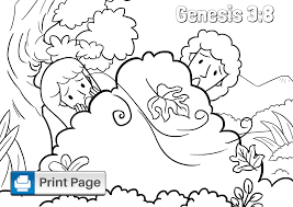 Today, we advise garden of eden coloring pages printable free for you, this article is related with free printable tiger silhouettes. Free Printable Adam And Eve Coloring Pages For Kids Connectus