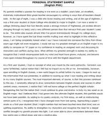 personal statement essay for medical school 