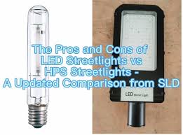 led streetlights vs hps streetlights
