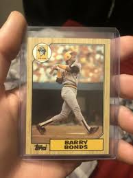 And as you can see, it's value has held up very well over time. Barry Bonds 320 Error Value 0 99 2 024 99 Mavin