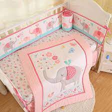 Getuscart Brandream Pink Elephant Crib