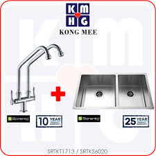 2018 browse the discount kitchen faucets, bathroom sink faucets, shower faucets at faucetshop.ca, choose the best faucets that is right for you! Big Sale Sorento Italy Stainless Steel Kitchen Sink With Kitchen Faucet Promotion Shopee Malaysia