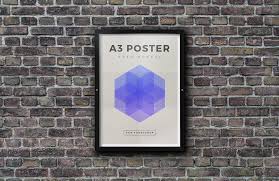 38 Free Poster Mockups For Successful