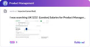 London Salaries For Pro Fishbowl
