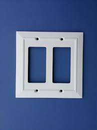 Cas Standard White Decorator Light Switch Cover Plate China Wall Plate Outlet Cover Plates Made In China Com