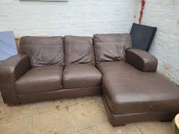 leather corner sofa from dfs thor