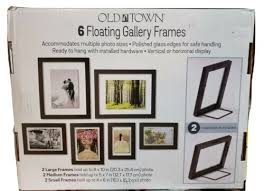 6 floating gallery frames old town