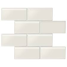 Daltile Amity White 3 X 6 Wall Tile