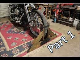 homemade motorcycle stand part 1 you