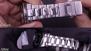 how to refinish a watch easy scratch