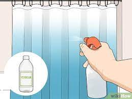 3 ways to clean a shower curtain wikihow