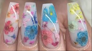 I only used one acrylic color from the brand. Milk Bath Flower Acrylic Nail Kit