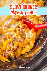 slow cooker cheesy penne call me pmc