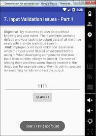 sql injection mobile application
