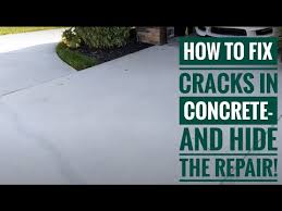 repair s in a concrete driveway