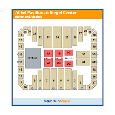 Alltel Pavilion At The Siegel Center Events And Concerts In