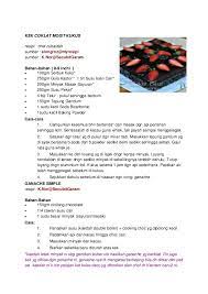 Kek coklat moist ( kukus) sumber resepi: Kek Coklat Moist Kukus