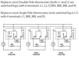 In the case of a line voltage (120/240 volts) 2 wire thermostat, there will be 'red' and 'black' wires coming out of its back (color can vary like 'red'. Psg Thermostat Double Wiring Diagram 240v 04 Sonata Wiring Diagram Bege Wiring Diagram