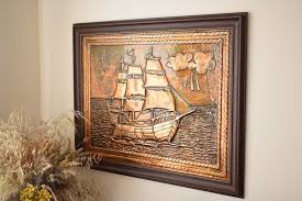 Nautical Wall Art Sailing Ship Decor
