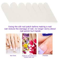 nail silk wrap adhesive silk fibergl