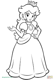 Funny free mario bros coloring page to print and color : Mario Princess Coloring Pages Through The Thousand Pictures On The Internet About Mar Super Mario Coloring Pages Mario Coloring Pages Princess Coloring Pages