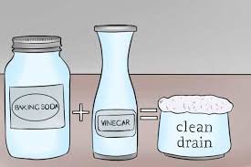 baking soda and vinegar as drain