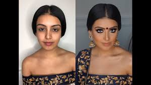south asian bridal makeup from start to