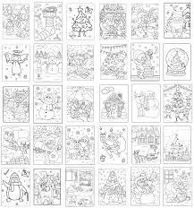 free christmas coloring book coloring