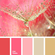 Useful in creating a website color palette that matches a key image to be used for a website. Gold And Pink Color Palette Ideas